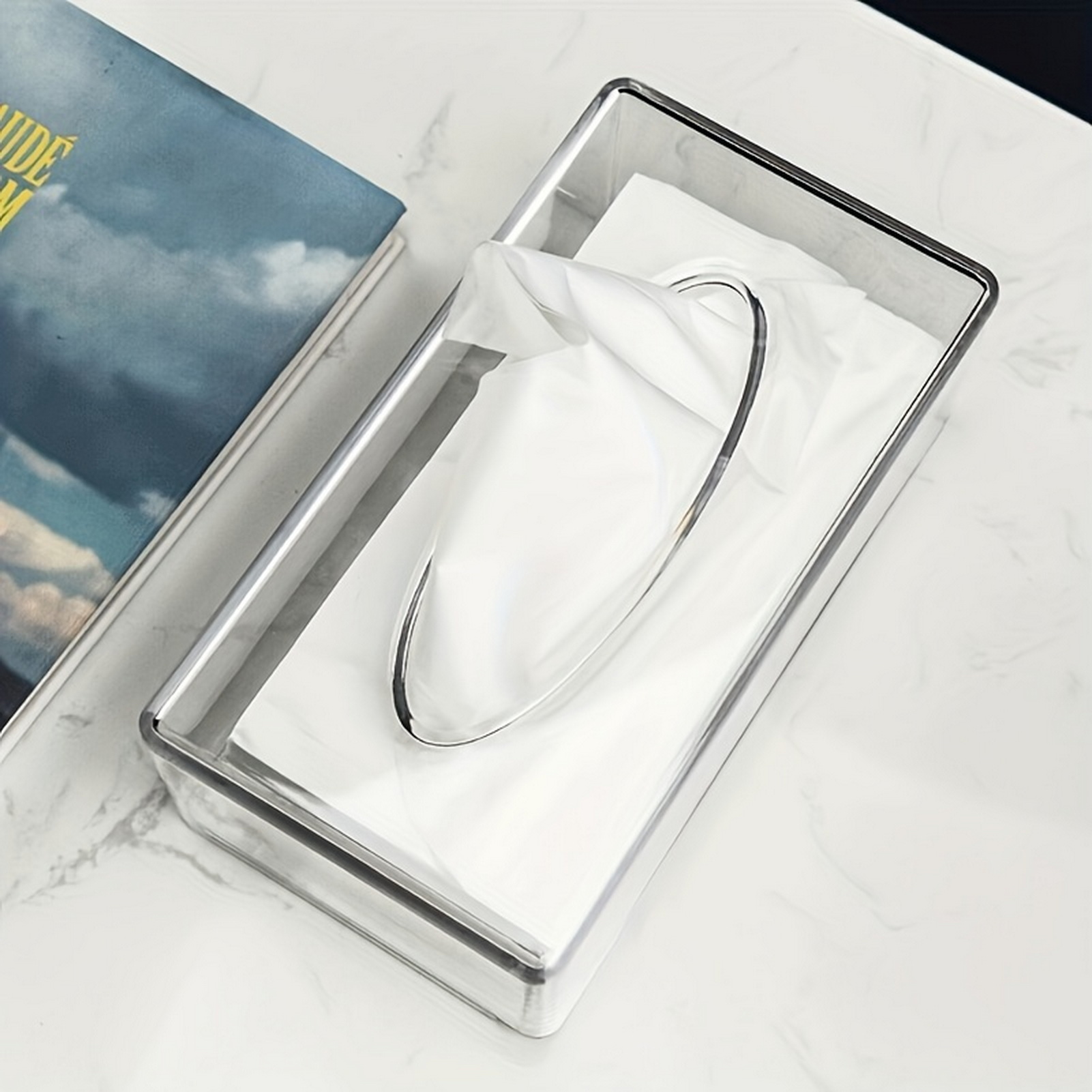 Square Clear Tissue Box Holder - огляд і ціна Agar Tissue Culture